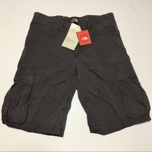 NWT The North Face Acadia Cargo Shorts Men's Waist Size 38 L Graphite Grey NEW